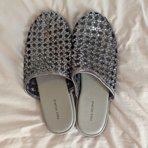Free People Silver Women's Shoes